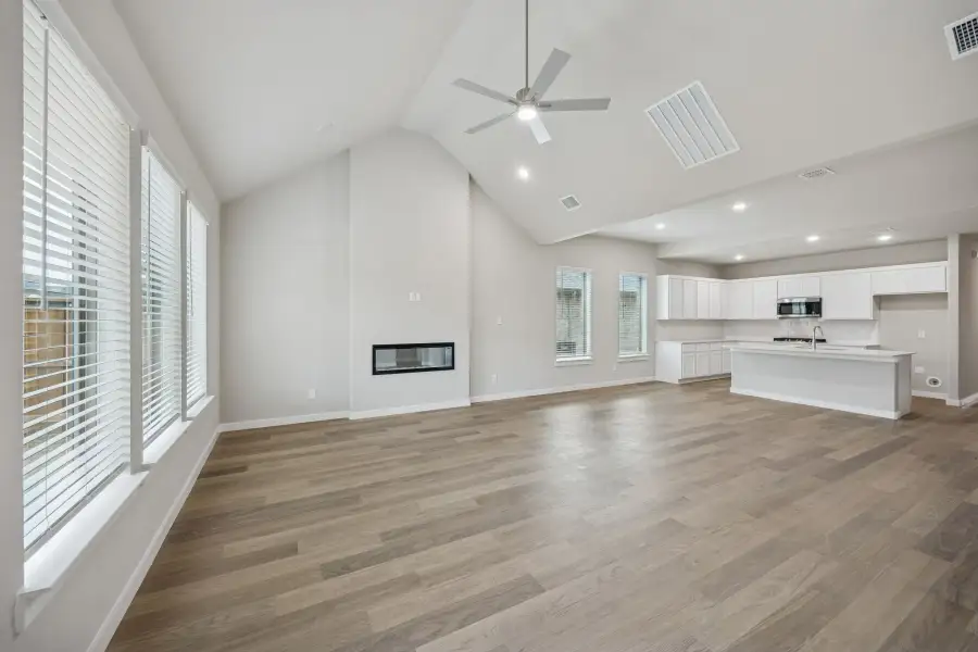 Open Floor Plan in the Stanley II home plan by Trophy Signature Homes – REPRESENTATIVE PHOTO Open Floor Plan in the Stanley II home plan by Trophy Signature Homes – REPRESENTATIVE PHOTO