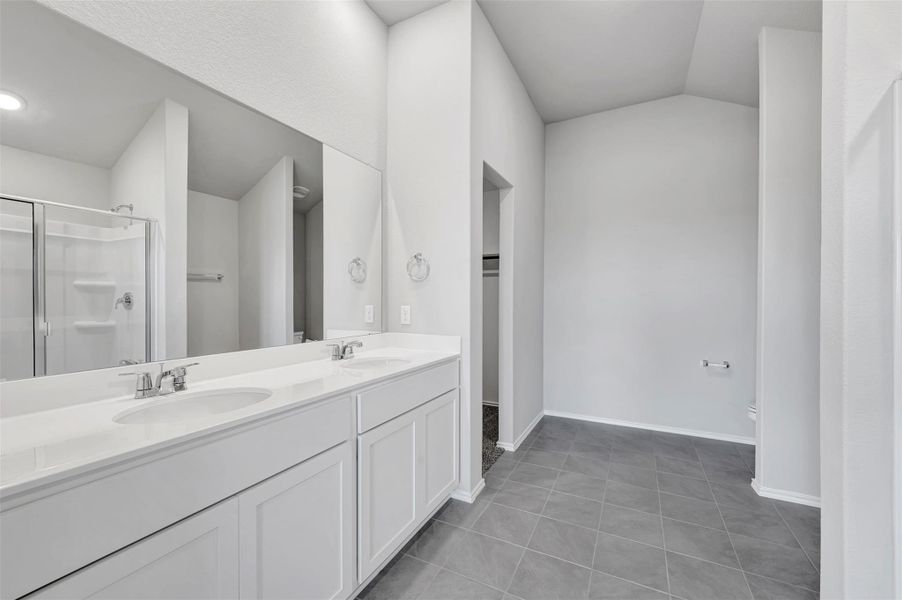 Furnished interior view inside a new home in Carillon, Manor (Image 6).
