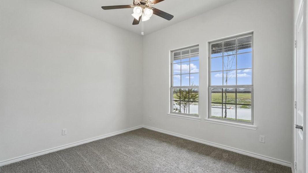 Representative unfurnished interior of a home built from the Ivery by D.R. Horton in The Woods at Lindsey Place, Anna (Image 11). Representative unfurnished interior of a home built from the Ivery by D.R. Horton in The Woods at Lindsey Place, Anna (Image 11).