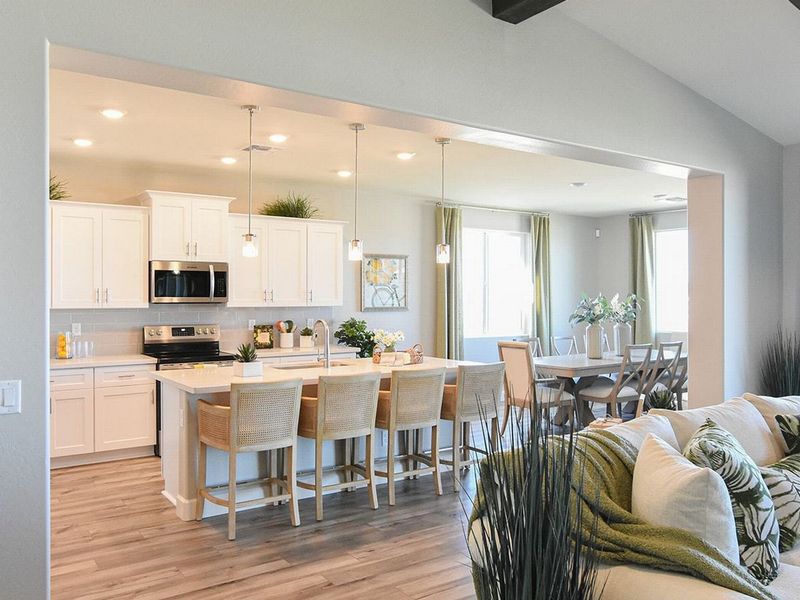 Representative furnished interior of a home built from the The Summit by Davidson Homes LLC in Morningstar, Prescott Valley (Image 16).