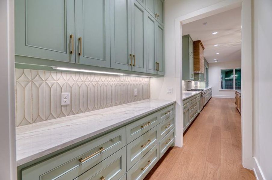 Furnished interior view inside a new home in , Houston (Image 7).