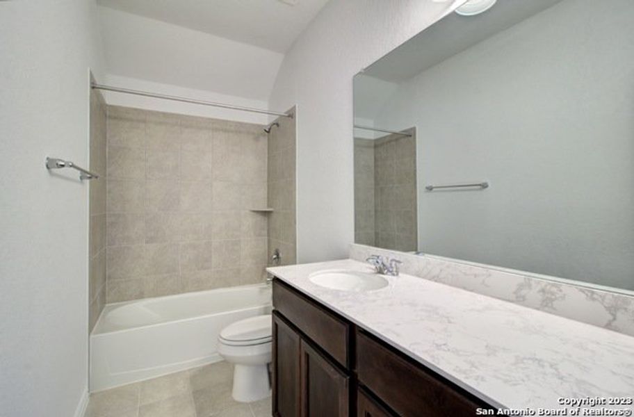 Furnished interior view inside a new home in Veranda, New Braunfels (Image 10).