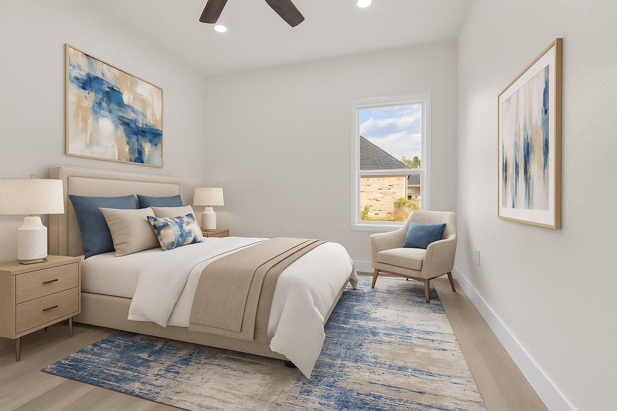 Virtually staged photo. Virtually staged photo.