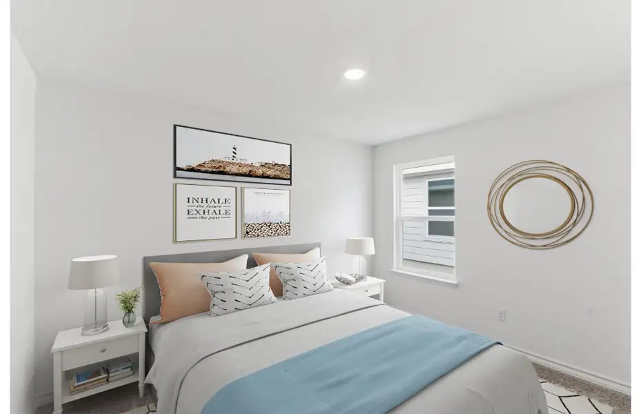 Furnished interior view inside a new home in Horizon Ridge, San Antonio (Image 4).