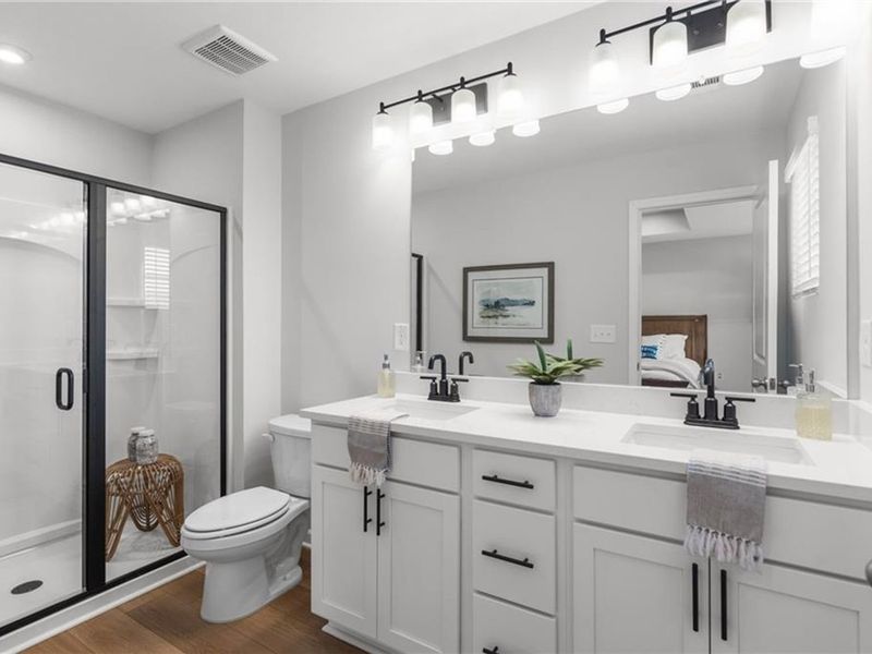 Furnished interior view inside a new home in Stegall Village, Emerson (Image 14).