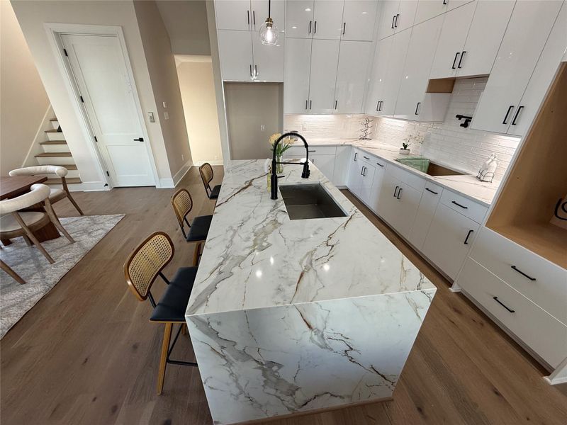 Furnished interior view inside a new home in , Houston (Image 19).