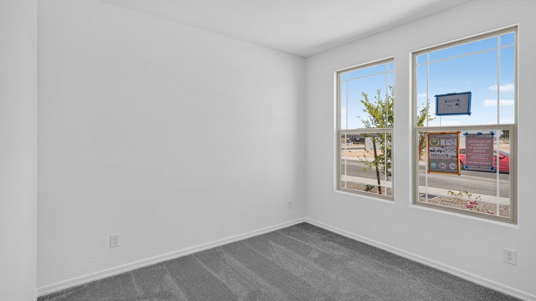 Spacious, unfurnished interior of a new home in Salero Journey Collection, Phoenix (Image 16). Spacious, unfurnished interior of a new home in Salero Journey Collection, Phoenix (Image 16).