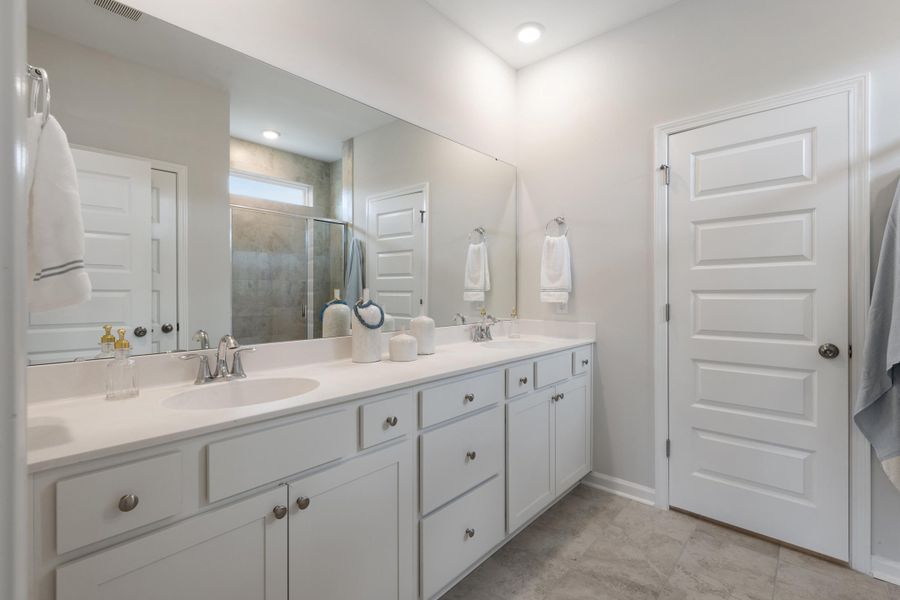 Furnished interior view inside a new home in , Summerville (Image 33). Furnished interior view inside a new home in , Summerville (Image 33).