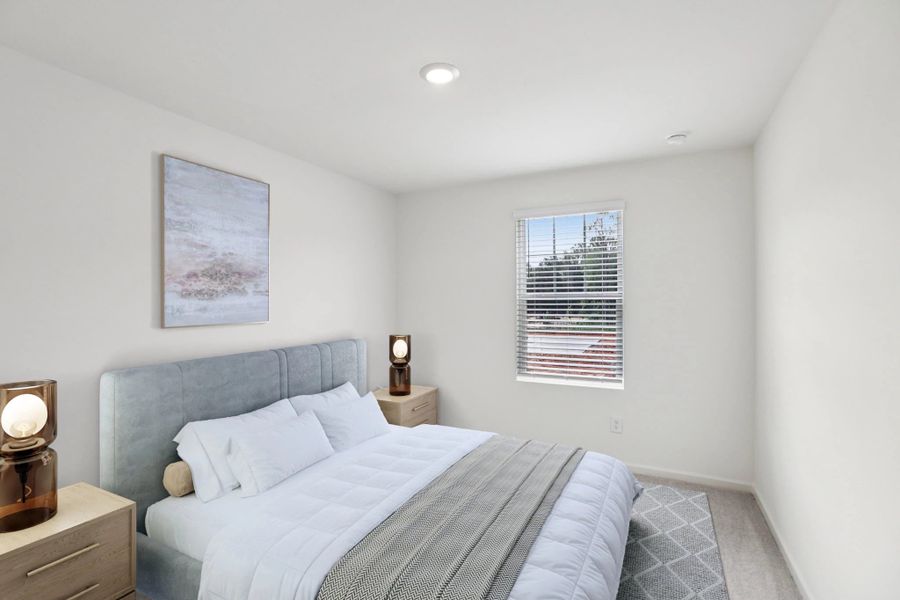 Representative furnished interior of a home built from the Splendor by Starlight Homes in Liberty Ranch, Liberty (Image 9).
