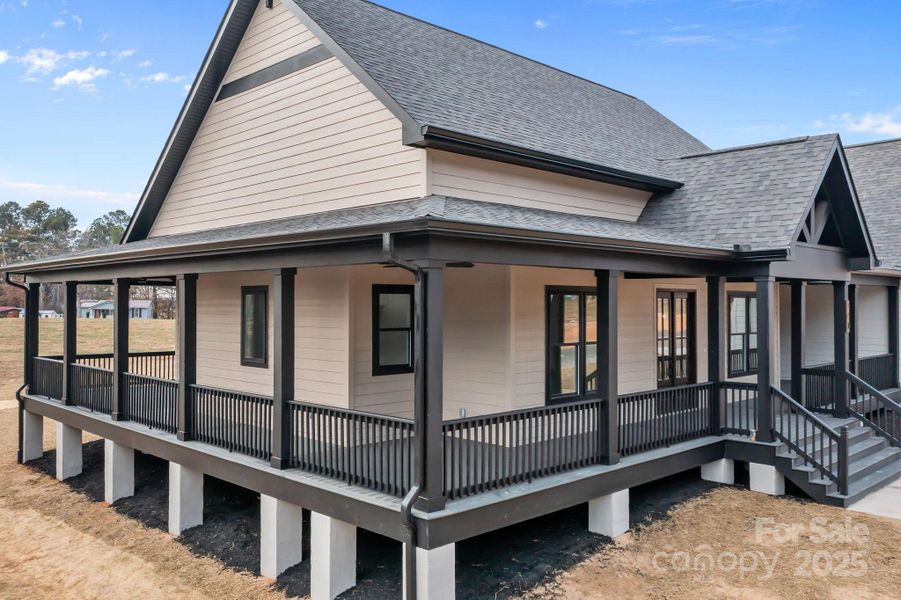 Exterior details and patio area of a home in , Statesville (Image 30). Exterior details and patio area of a home in , Statesville (Image 30).