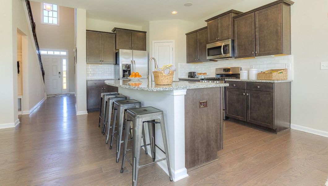 Representative furnished interior of a home built from the Fleetwood by D.R. Horton in Chumley Estates, Reidville (Image 18). Representative furnished interior of a home built from the Fleetwood by D.R. Horton in Chumley Estates, Reidville (Image 18).