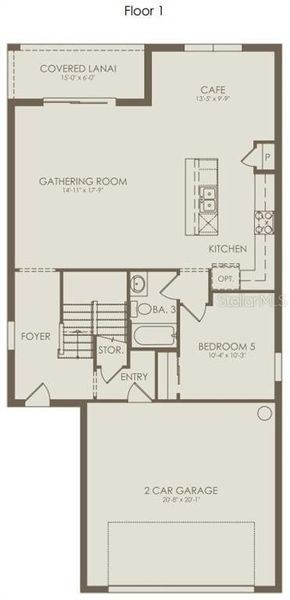 2D floor plan layout of this home in Hartford Terrace, Davenport, FL (Image 3). 2D floor plan layout of this home in Hartford Terrace, Davenport, FL (Image 3).