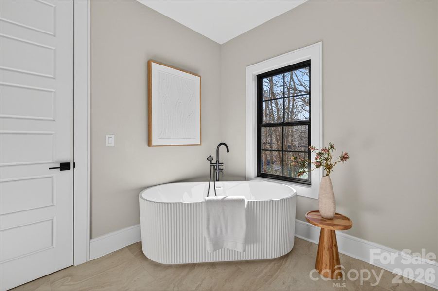 Furnished interior view inside a new home in , Charlotte (Image 5).