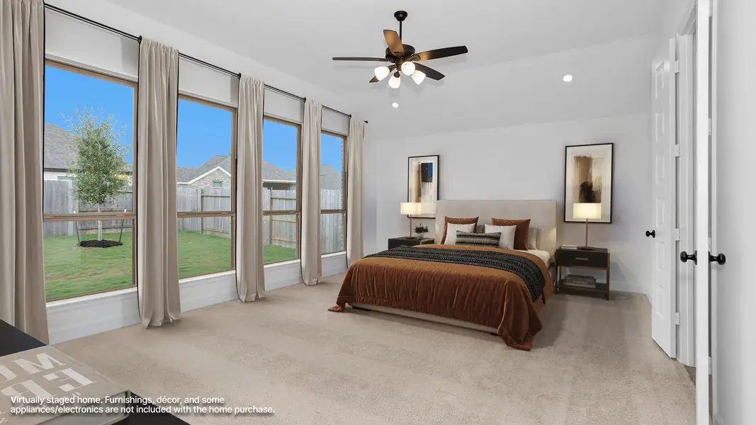 Furnished interior view inside a new home in Valencia, Manvel (Image 5).