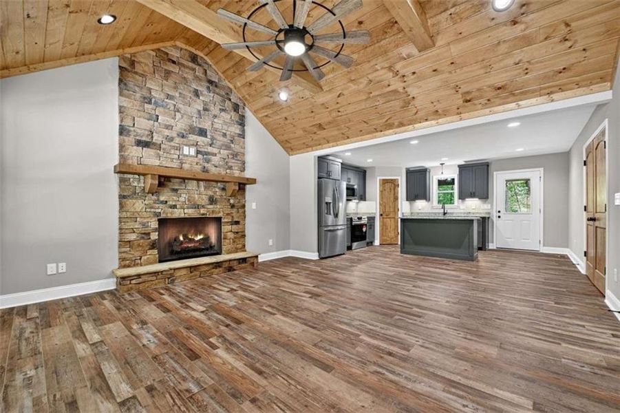 Spacious, unfurnished interior of a new home in , Ellijay (Image 9). Spacious, unfurnished interior of a new home in , Ellijay (Image 9).