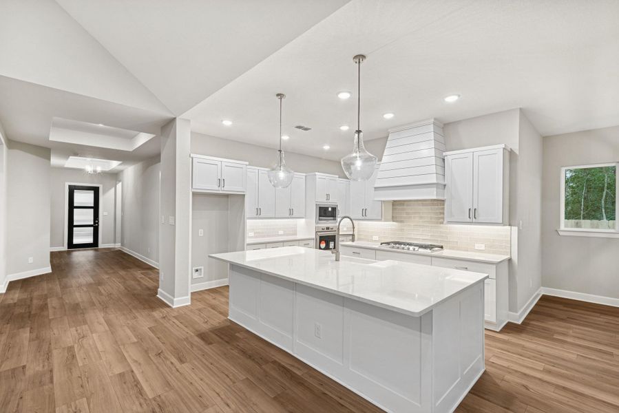 Furnished interior view inside a new home in ARTAVIA 65' Homesites, Conroe (Image 12). Furnished interior view inside a new home in ARTAVIA 65' Homesites, Conroe (Image 12).