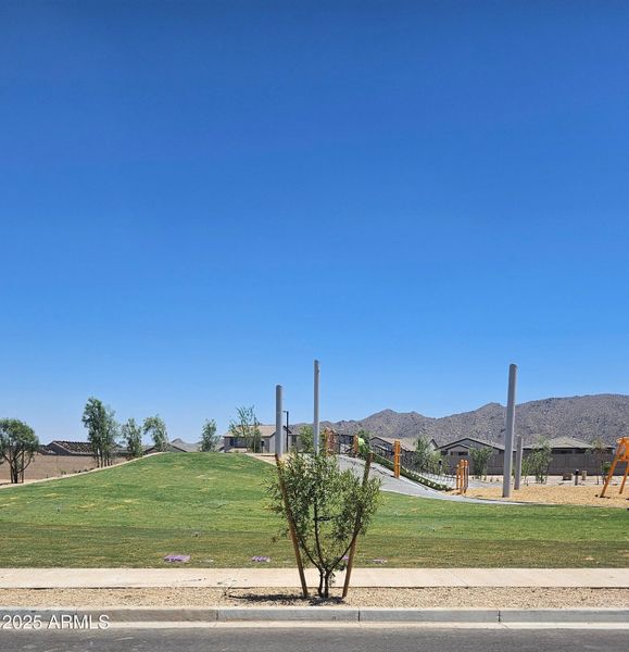 Picture of Park with Mountain Views