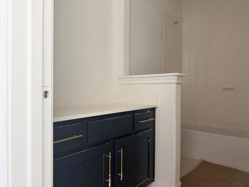 Actual progress of your home.