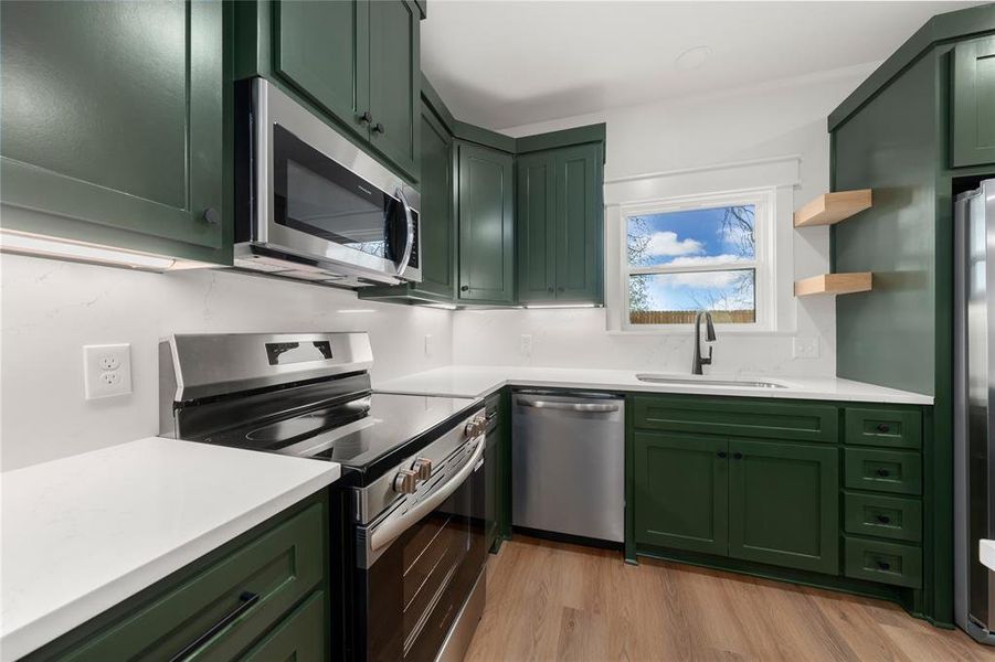 Furnished interior view inside a new home in , Valley Mills (Image 13).
