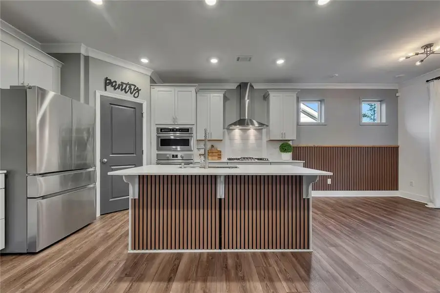 Furnished interior view inside a new home in , Canton (Image 16).