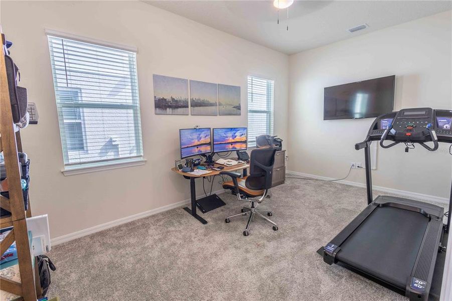 Furnished interior view inside a new home in Parkview Reserve, Orlando (Image 34). Furnished interior view inside a new home in Parkview Reserve, Orlando (Image 34).