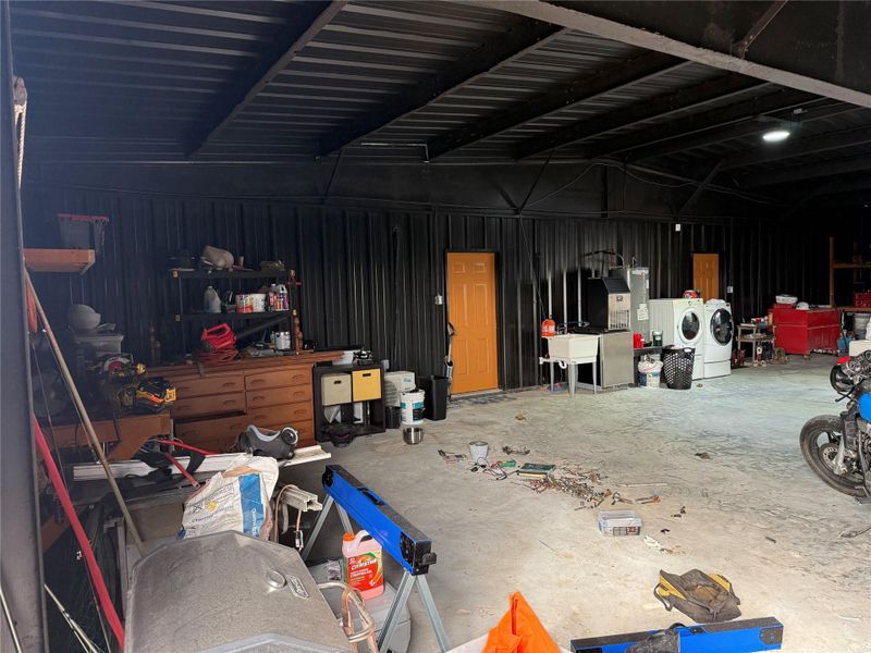 In-progress construction of a new home in , Santa Fe, TX (Image 9).