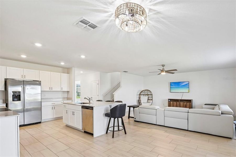 Furnished interior view inside a new home in Seaire, Parrish (Image 33).