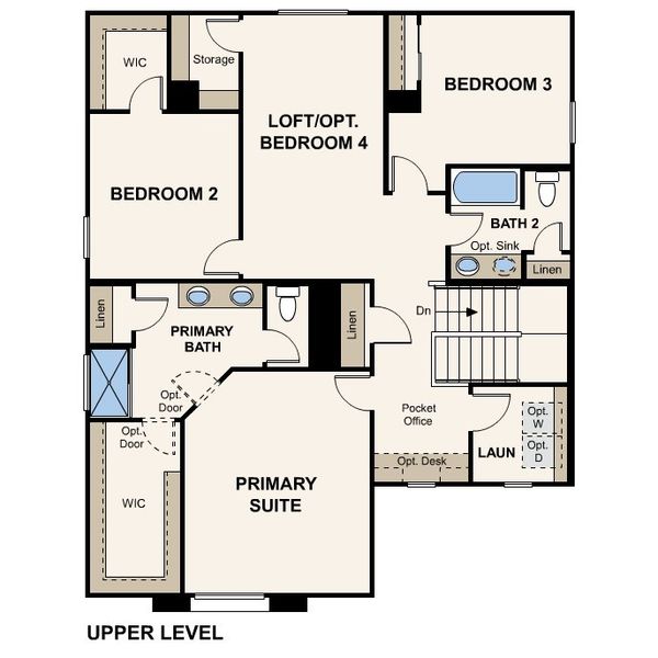 2D floor plan layout of this home in North Copper Canyon, Surprise, AZ (Image 3). 2D floor plan layout of this home in North Copper Canyon, Surprise, AZ (Image 3).