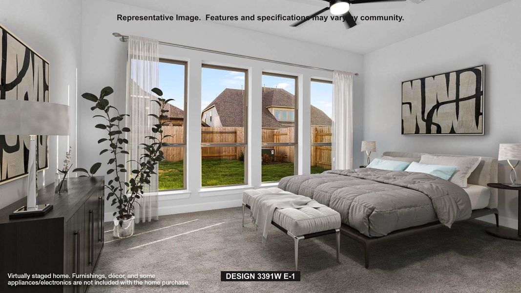 Furnished interior view inside a new home in Kresston, Montgomery (Image 5). Furnished interior view inside a new home in Kresston, Montgomery (Image 5).