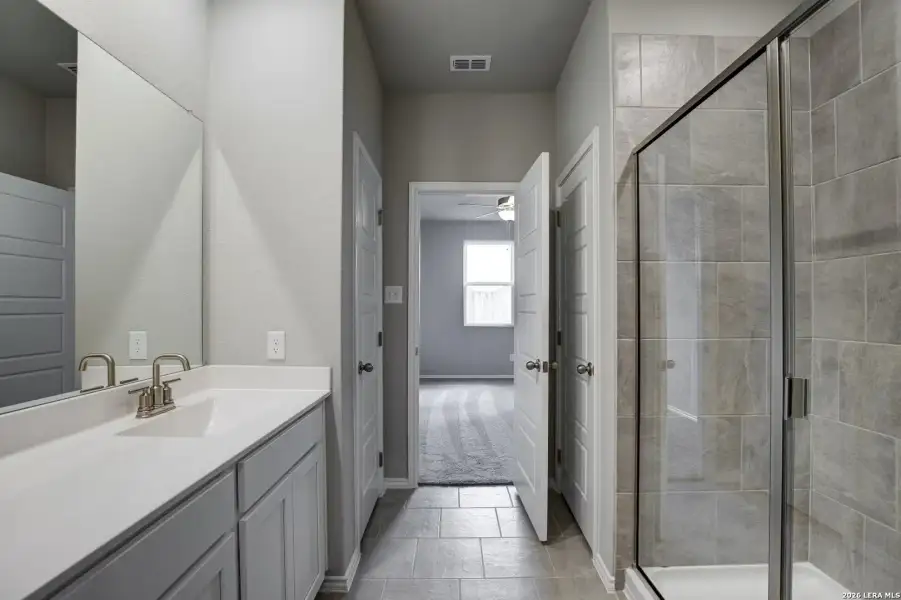Furnished interior view inside a new home in Applewhite Meadows, San Antonio (Image 10).