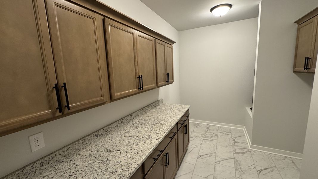Furnished interior view inside a new home in The Greens at Legacy Townhomes, Springfield (Image 9).