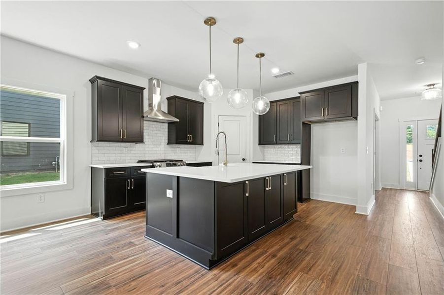 Furnished interior view inside a new home in , Cartersville (Image 10). Furnished interior view inside a new home in , Cartersville (Image 10).