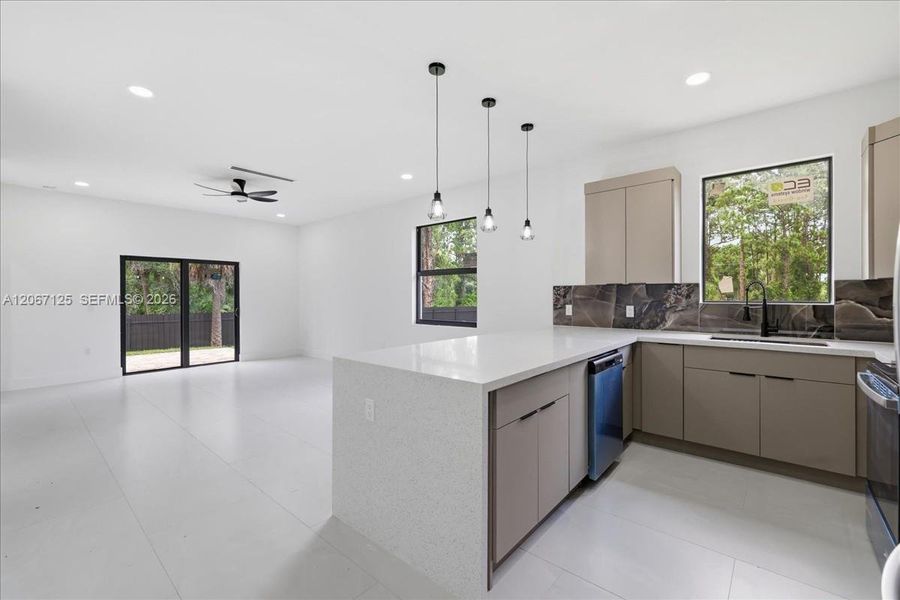 Furnished interior view inside a new home in , Lehigh Acres (Image 15).