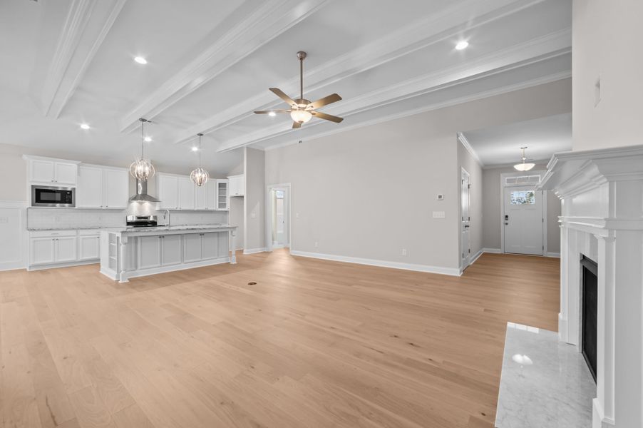 Spacious, unfurnished interior of a new home in The Preserve at Langston, Winterville (Image 20). Spacious, unfurnished interior of a new home in The Preserve at Langston, Winterville (Image 20).