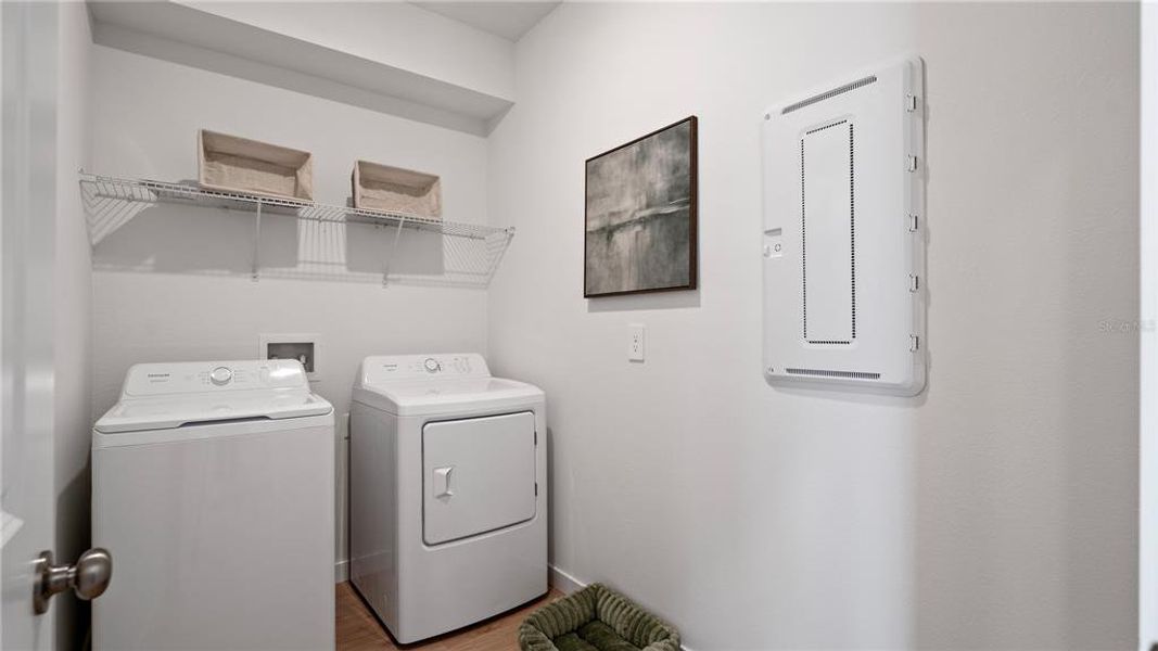 Furnished interior view inside a new home in Wellness Ridge, Clermont (Image 16).