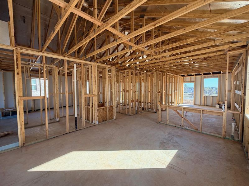 In-progress construction of a new home in La Cima, San Marcos, TX (Image 17).