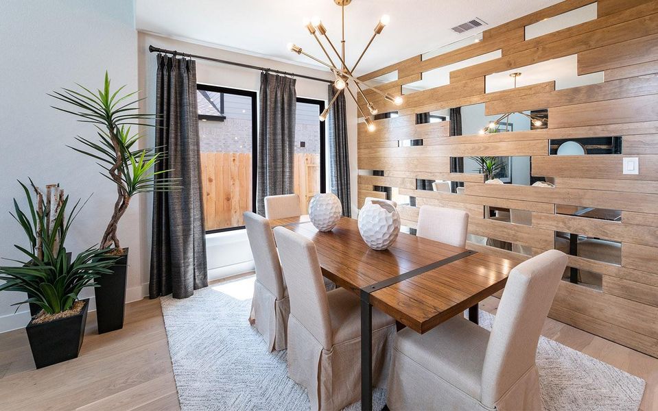 Furnished interior view inside a new home in Pecan Estates, Crosby (Image 16).
