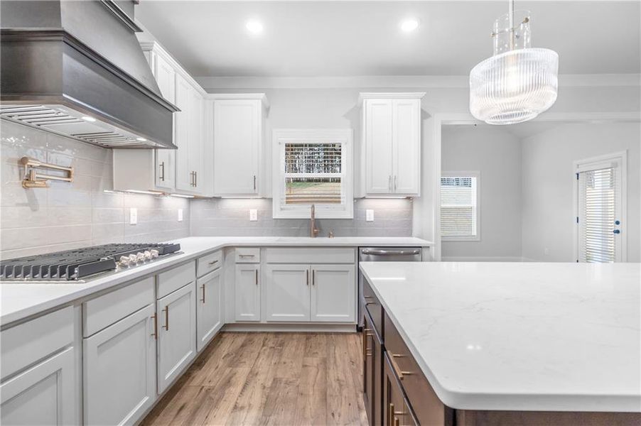 Furnished interior view inside a new home in Belle Woode Estates, Monroe (Image 19).