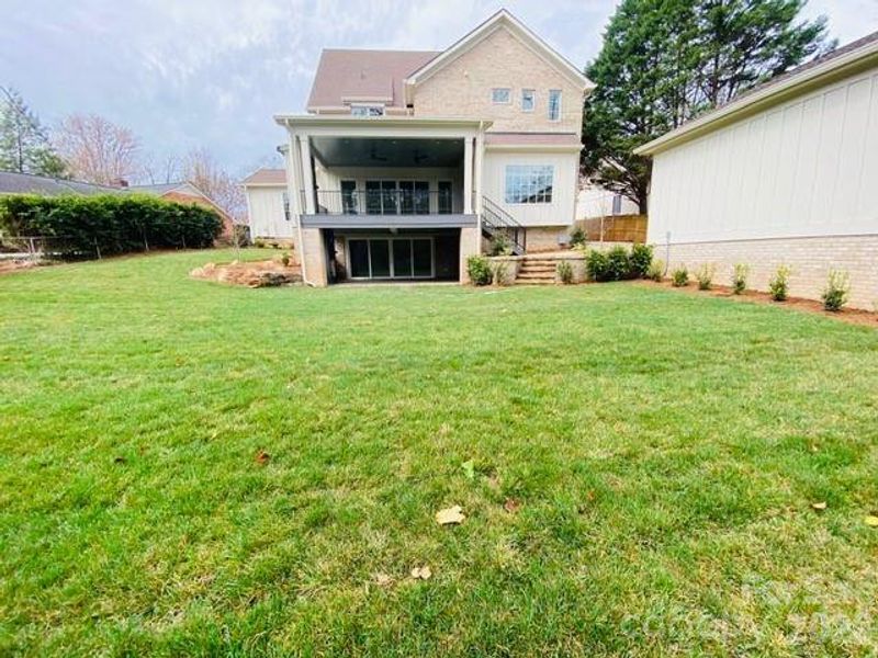 Exterior details and patio area of a home in , Charlotte (Image 29).