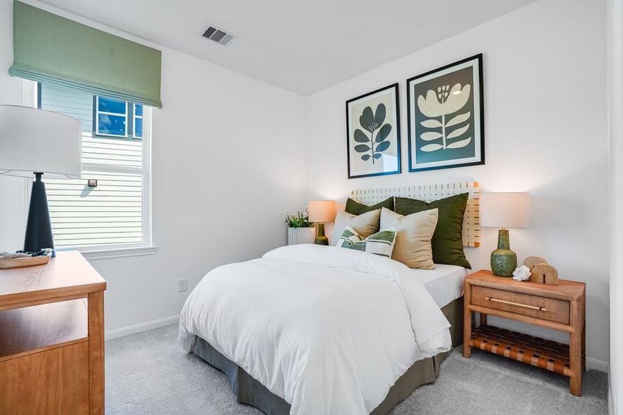 Furnished interior view inside a new home in Mason Woods, Cypress (Image 17).