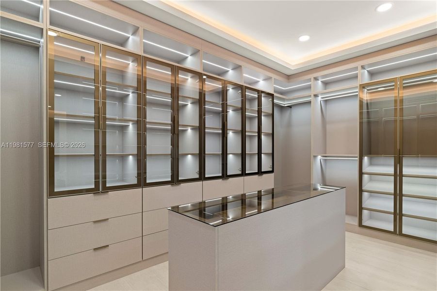 Furnished interior view inside a new home in , Davie (Image 65).