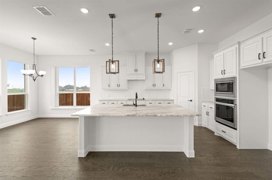 Furnished interior view inside a new home in Coyote Crossing, Godley (Image 9).