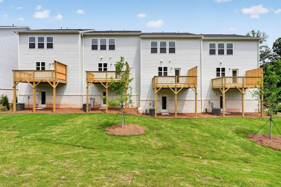 Exterior details and patio area of a home in Somerset at Veterans Memorial, Mableton (Image 21). Exterior details and patio area of a home in Somerset at Veterans Memorial, Mableton (Image 21).