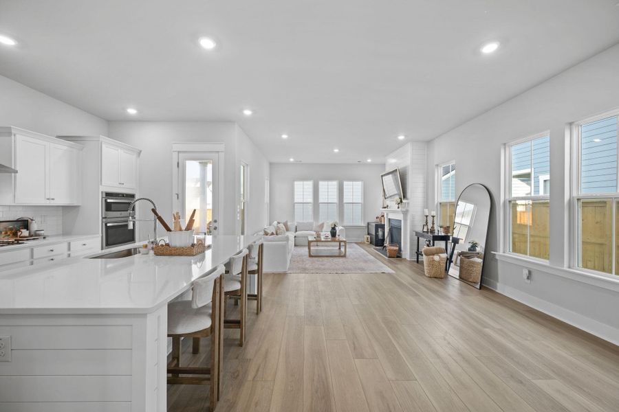 Furnished interior view inside a new home in Carnes Crossroads, Summerville (Image 18). Furnished interior view inside a new home in Carnes Crossroads, Summerville (Image 18).