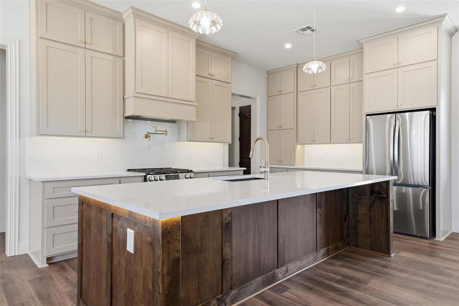 Furnished interior view inside a new home in , West (Image 5).