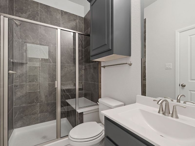 Representative furnished interior of a home built from the Weston by Landon Homes in Lexington Frisco, Frisco (Image 6).