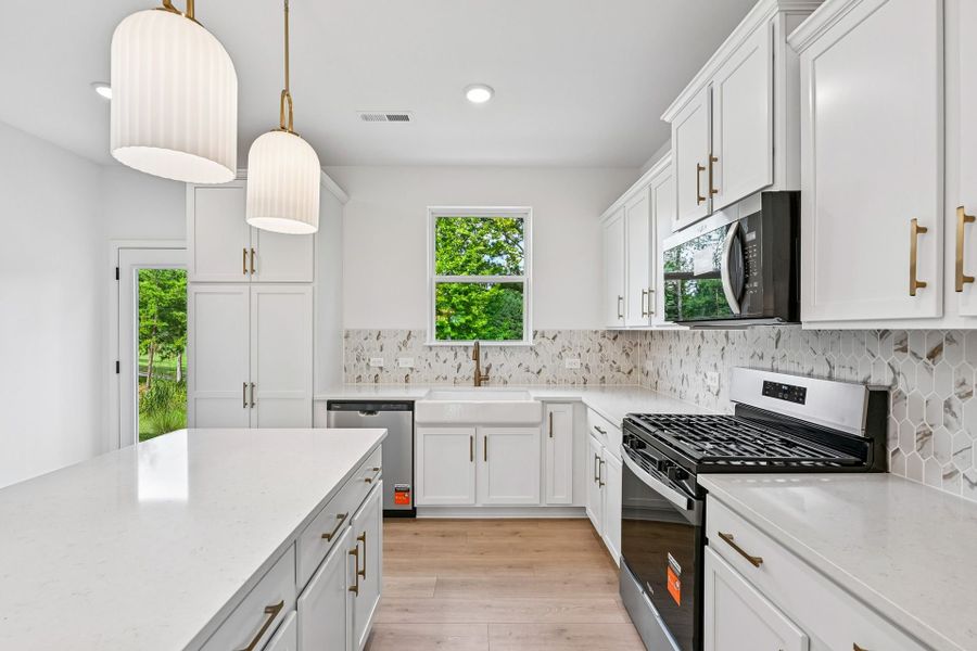 Furnished interior view inside a new home in Edgewater - The Links, Lancaster (Image 6).
