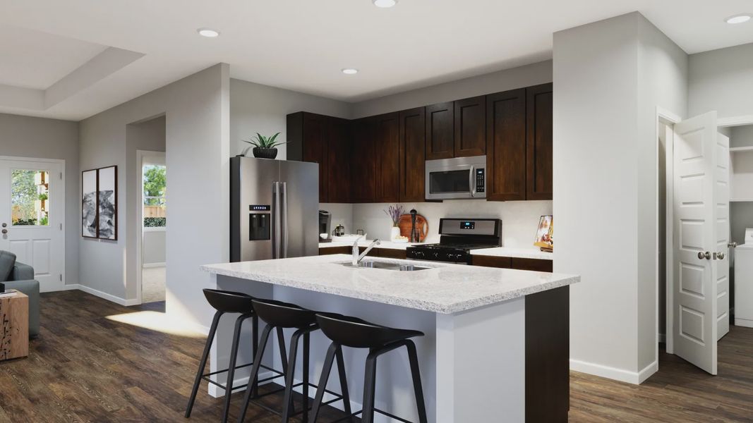 Images are a model representation and may depict options and upgrades not featured on the home available for purchase.