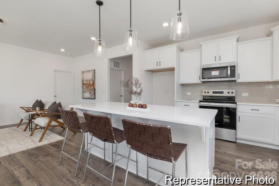 Furnished interior view inside a new home in Eagles Crest, Pageland (Image 5).