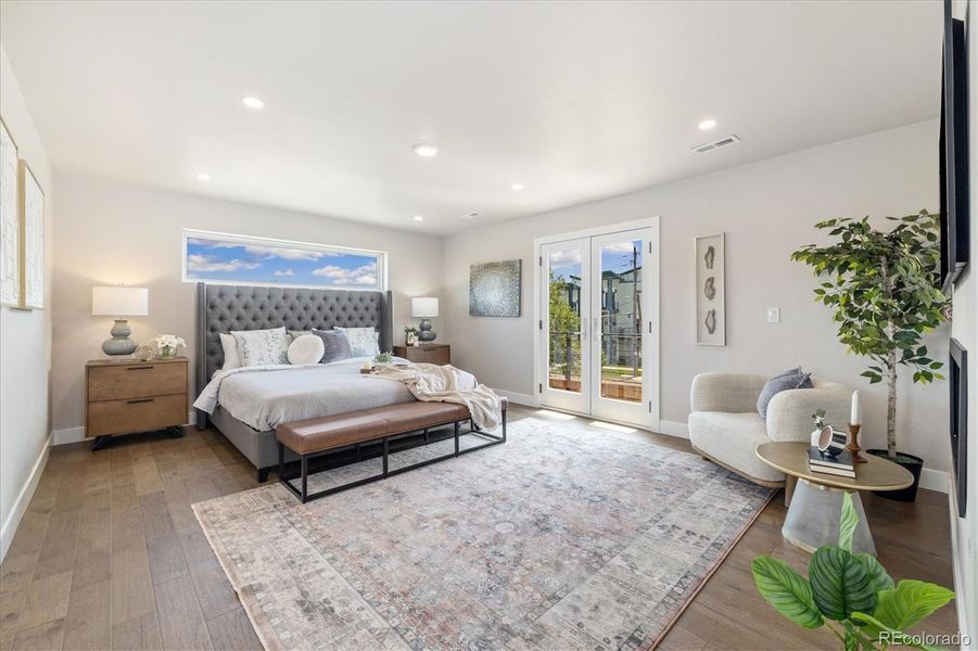 Furnished interior view inside a new home in , Denver (Image 3).
